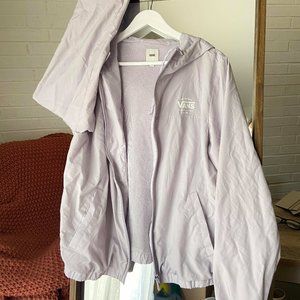 VANS PASTEL PURPLE WINDBREAKER